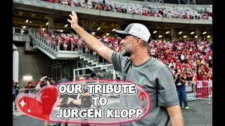 Tribute to Liverpool FC's Manager Jurgen Klopp