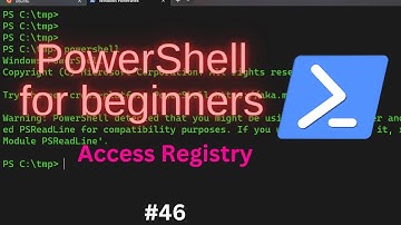 Accessing Registry in PowerShell // #46