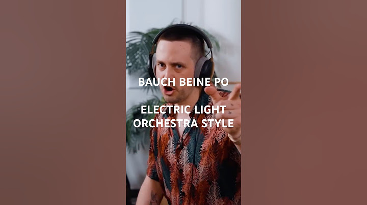 Bauch Beine Po von Shirin David als Electric Light Orchestra-Version!🎶 #5styles #shirindavid #cover