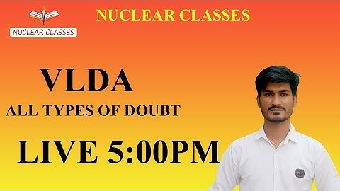 VLDA ENTRANCE EXAM DOUBT LIVE ||MANJEET