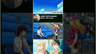 Bro saw it 👀😂  | Catch Me at The Ballpark | #anime #animeedit #shorts