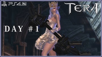 TERA Life - PS4 Pro Livestream Day #1 [PS4 Pro Gameplay]