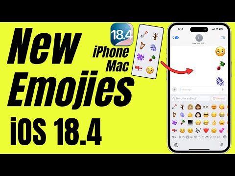 What Are The 8 New Emojis in iOS 18.4.1 (Download Sticker Pack) | iPhone, iPad, Mac