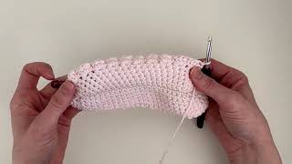 How to Make the Bubble Stitch for the Cleo Pouch