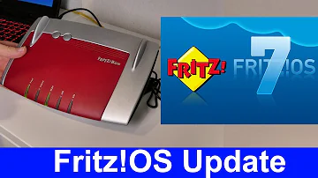 Wie aktualisiere ich die Fritz Box 7490?