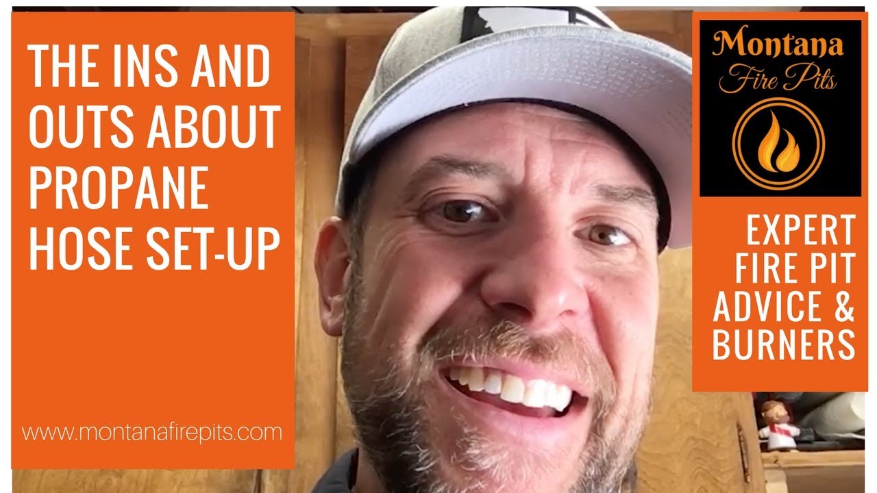 Propane Hose Set up for Gas Fire Pit: Tricks and tips!