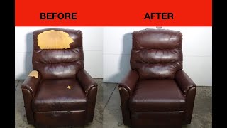 Self Adhesive Leather Patch Upholstery Repair  for Vinyl, Leather, Faux Leather and more