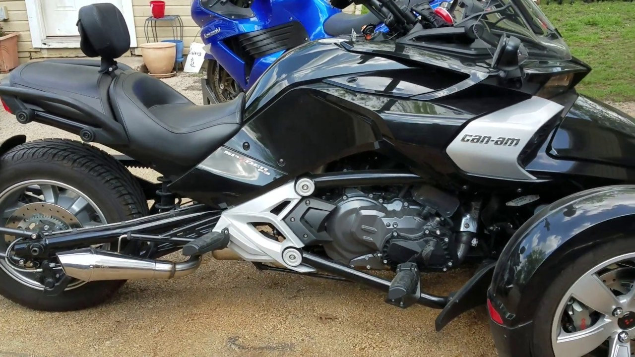 Canam Spyder F3 Spyder RLS Exhaust Cat delete Rage Series Exhaust