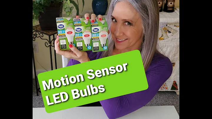 Great Value LED Motion Sensor Bulbs | KimTownselYouTube