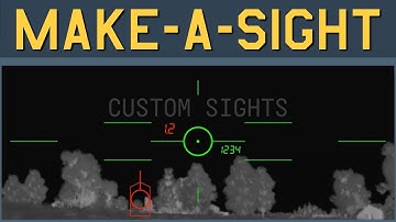 Custom Sight Maker in War Thunder