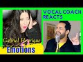 Vocal Coach Reacts to GABRIEL HENRIQUE Emotions / Gabriel Henrique REACTION Emotions