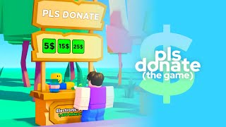 Chilling & Raising Donations & Donating in Roblox Pls Donate!