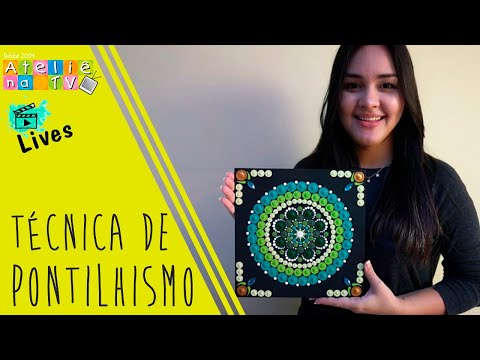 LIVE com Yulliana Quintero - Técnica de Pontilhismo