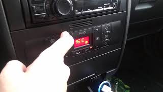 Jak wyświetlić temperaturę płynu chłodniczego w audi w climatroniku - UKRYTE MENU CLIMATRONIKA