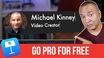 Create PRO iMovie Lower Thirds Using Keynote - Full Tutorial