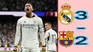 REAL MADRID VS BARCELONA 3:2 (2024 - EL CLASICO) HIGHLIGHTS⚽⚽⚽