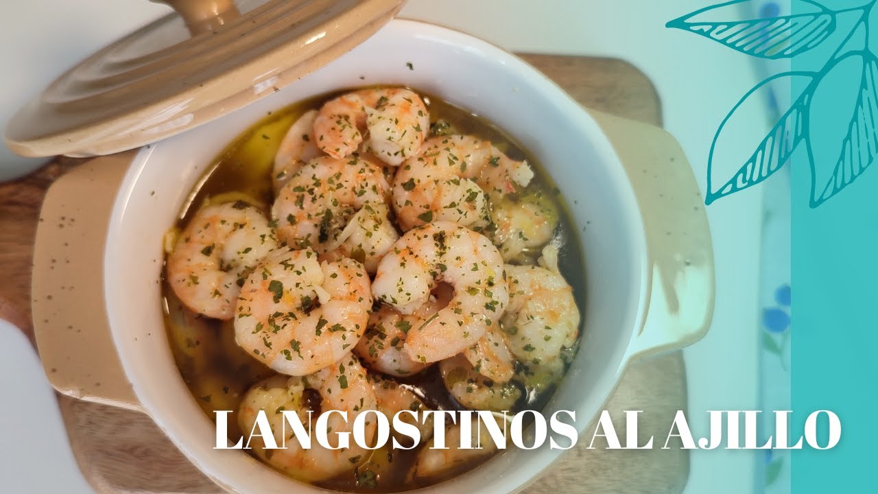 Langostinos al ajillo | RECETAS MAMBO CECOTEC