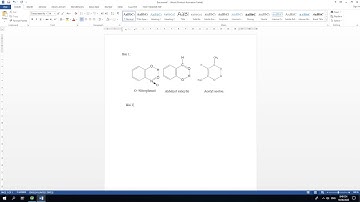 Cài đặt và sử dụng thao tác đơn giản trong ChemDraw