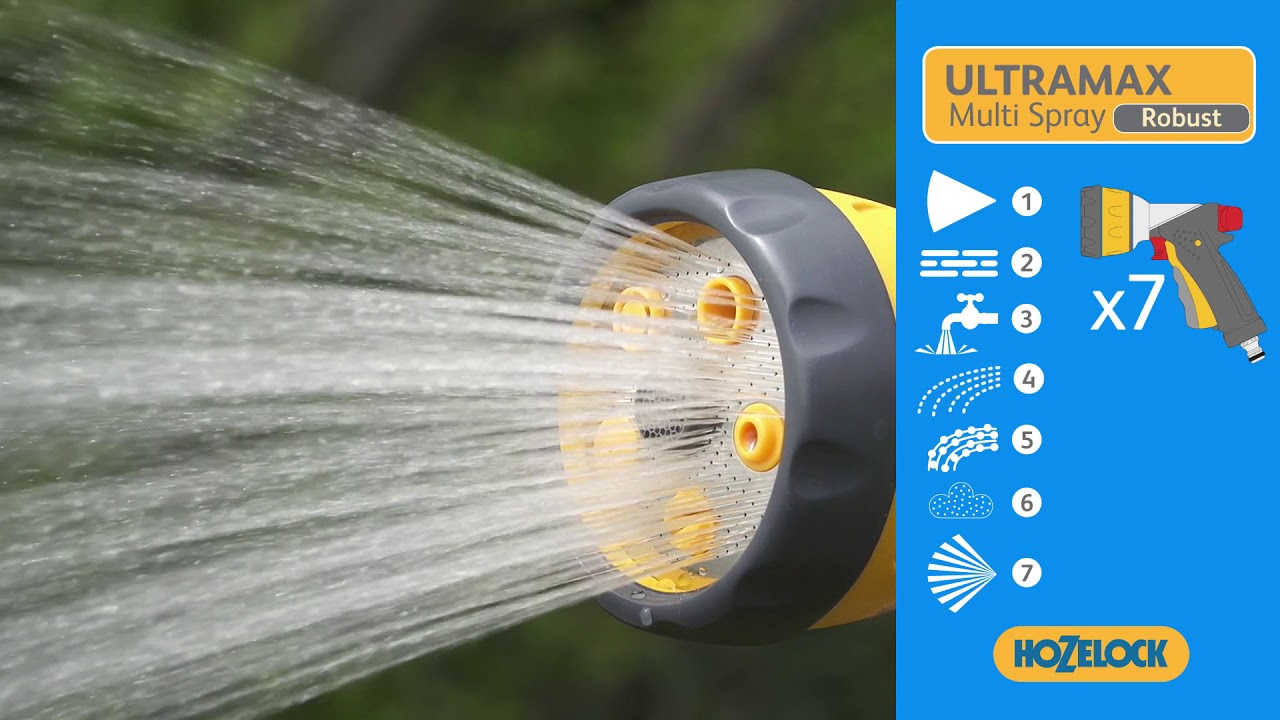 HOZELOCK JET-SPRAY PRO METAL HOSE GUN-2696 - YouTube