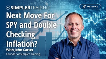 Options Trading: Next Move For SPY and Double Checking Inflation? | Simpler Trading