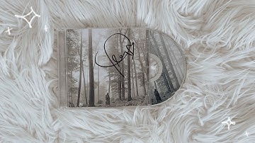 taylor swift - folklore (signed cd unboxing)