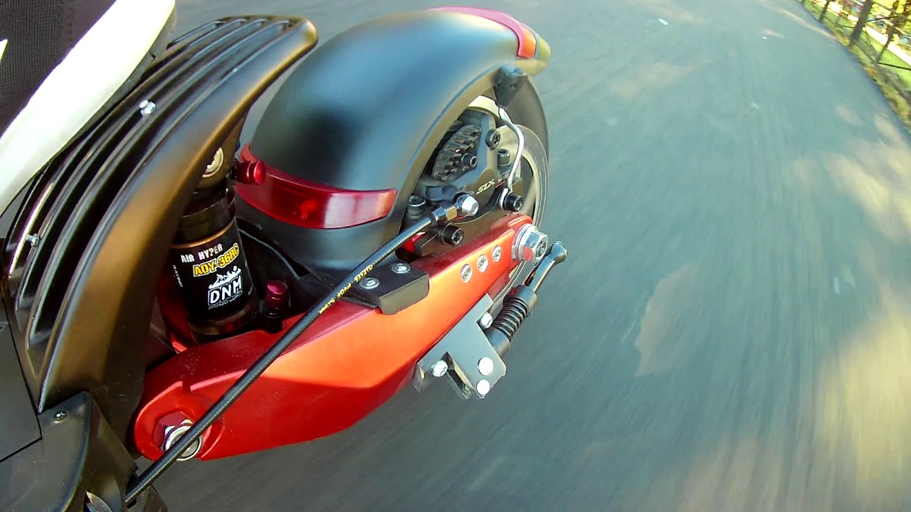 Electric scooter Zero 10x - YouTube