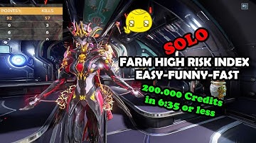 FARM SOLO INDEX (HIGH RISK) in 6:35 or less