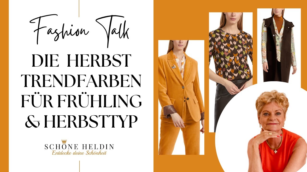 Die Herbst Trendfarben für Frühlings- & Herbsttyp