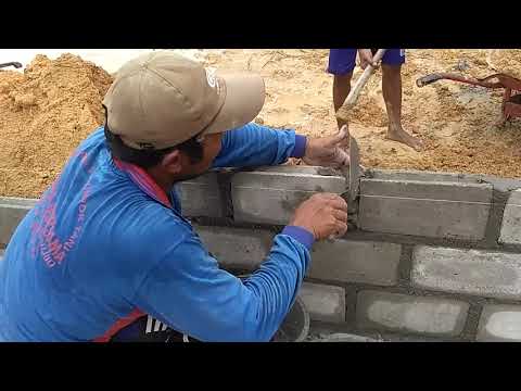 Video: Berapa Banyak Mortar Yang Diperlukan Untuk Meletakkan Batu Bata? Penggunaan Dan Pengiraan Simen Per 1 Cu. M Dan 1 Kaki Persegi M Dari Batu Bata