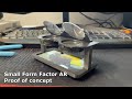 Diy small form factor augmented reality  proof of concept