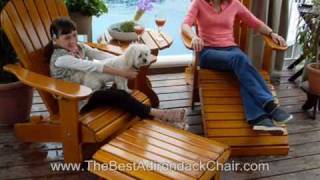 Our Adirondack Chairs Great looking Adirondack Chairs from http://www.TheBestAdirondackChair.com.