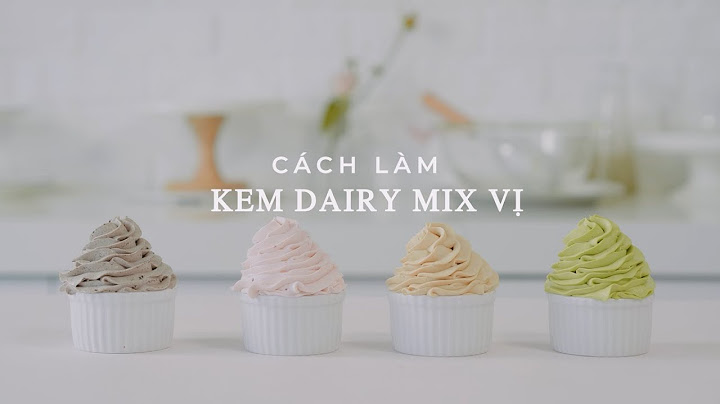 Cách làm kem trang trí bánh từ topping cream năm 2024