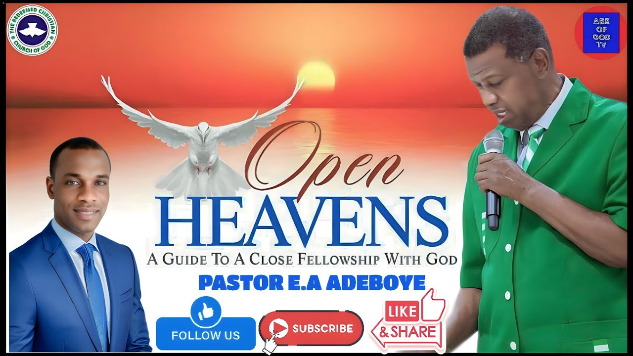 Rccg Open Heaven | Tuesday 13/01/2026 | What Is Man? 3 | Pastor E.A Adeboye 