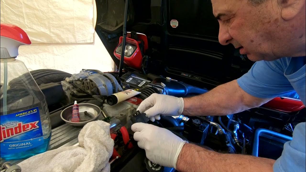 C4 Corvette LT1 Map Sensor R&R movie YouTube