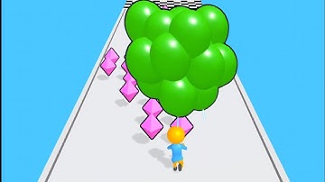 Balloon Run - All Levels GamePlay Android iOS Games - Balloon Run Game 🎈- PART 5