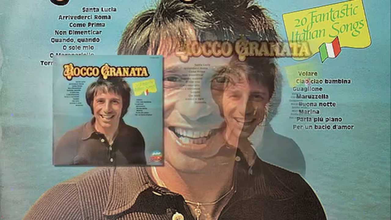 Песня модная будто италия. Rocco Granata - Marina (1959) Notes. Loco Corazon Ciao Ciao Italia Medley. Ciao 1990. Rocco Granata lacrime d'Amore Sheet Music mp3.