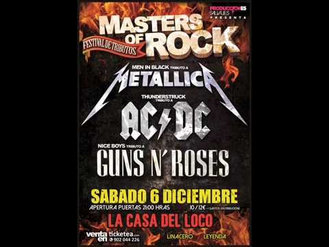 Festival de tributos MASTERS OF ROCK en Zaragoza