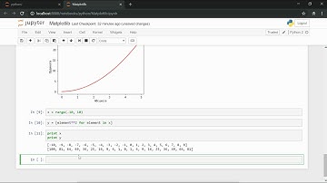 Построение графиков в MatplotLib 1 (Практикум по математике и Python)