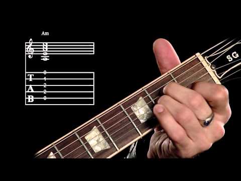 MAJOR MINOR CHORD GUITAR LESSON EXERCISE 11