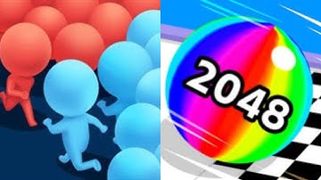 Count Master vs Ball Run 2048 - All Level Gameplay Android,iOS - NEW MOD APK UPDATE GAMEPLAY