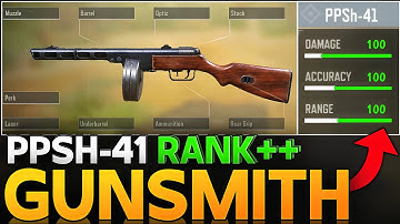 BEST PPSH-41 GUNSMITH IN CALL OF DUTY MOBILE | PPSH-41 RANK BUILD COD MOBILE|