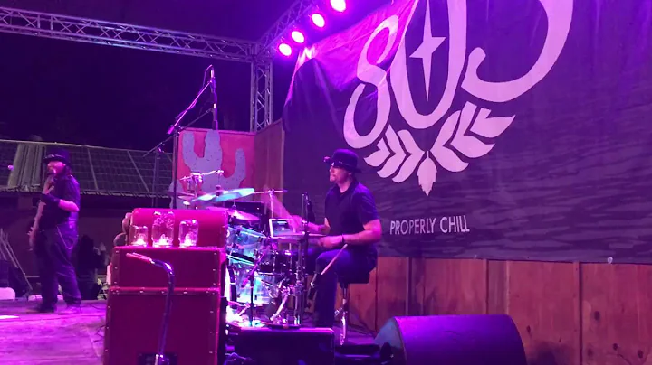 Christopher Coyle Jump in the Line drum solo (Live...