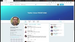 Twitter Clone - Responsive Layout