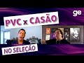 PVC E CASAGRANDE DISCUTEM AO VIVO NO SPORTV | ge.globo