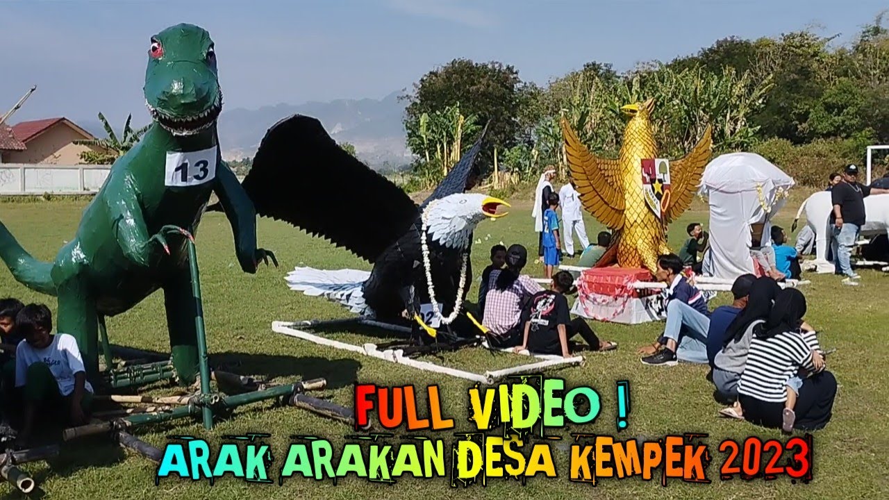 Karnaval Desa KEMPEK 2023❗HUT RI KE 78