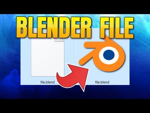 .blend 파일을 Blender와 연결하는 방법