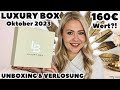 Luxury box oktober 2023  unboxing  verlosung