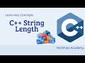 C++ String Length Tutorial in Hindi | How to Find Length of a String in C++ | C++ Tutorials | 2025