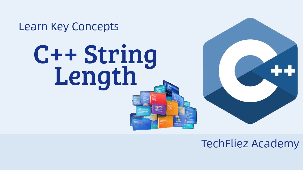 C++ String Length Tutorial in Hindi | How to Find Length of a String in ...