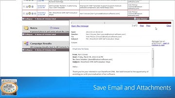SharePoint CRM integration with Outlook